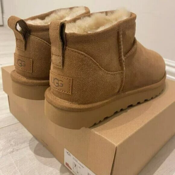 UGG Classic Ultra Mini Boots chestnut - Picture 2 of 6